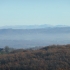 Les Monts du Cantal, au fond